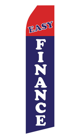 Easy Finance Swooper Flag
