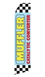 Muffler Catalytic Converter Swooper Flag