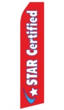 Star Certified Swooper Flag