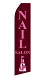 Nail Salon Swooper Flag