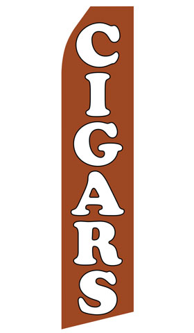 Cigars Swooper Flag