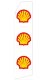Shell Gas Logo Swooper Flag