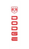 Dodge Logo Swooper Flag