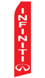 Red Infiniti Swooper Flag