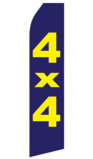 4X4 Swooper Flag