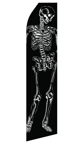 Skeleton Swooper Flag