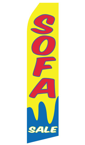 Sofa Sale Swooper Flag