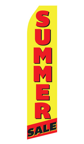 Summer Sale Swooper Flag