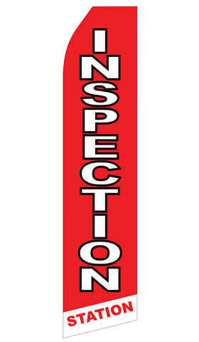 Inspection Station Swooper Flag