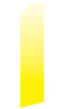 Yellow Gradient Swooper Flag