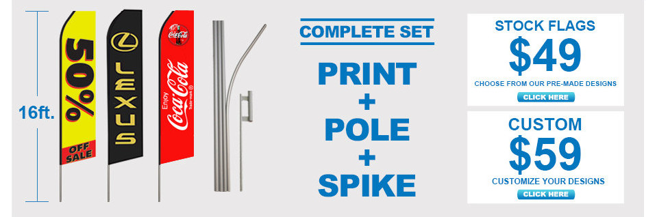 Print + Pole + Spike (Complete Set)
