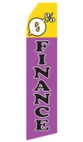 0% Finance Swooper Flag