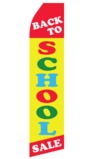 Back to School Sale Swooper Flag