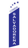 Comida Salvadorena Swooper Flag