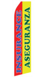 Insurance Aseguranza Swooper Flag