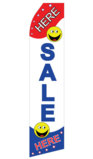 Sale Here Swooper Flag